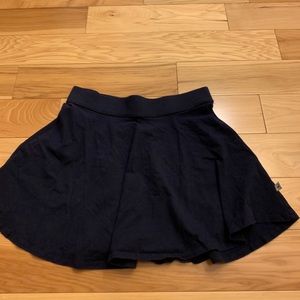 Navy Blue Skater Skirt